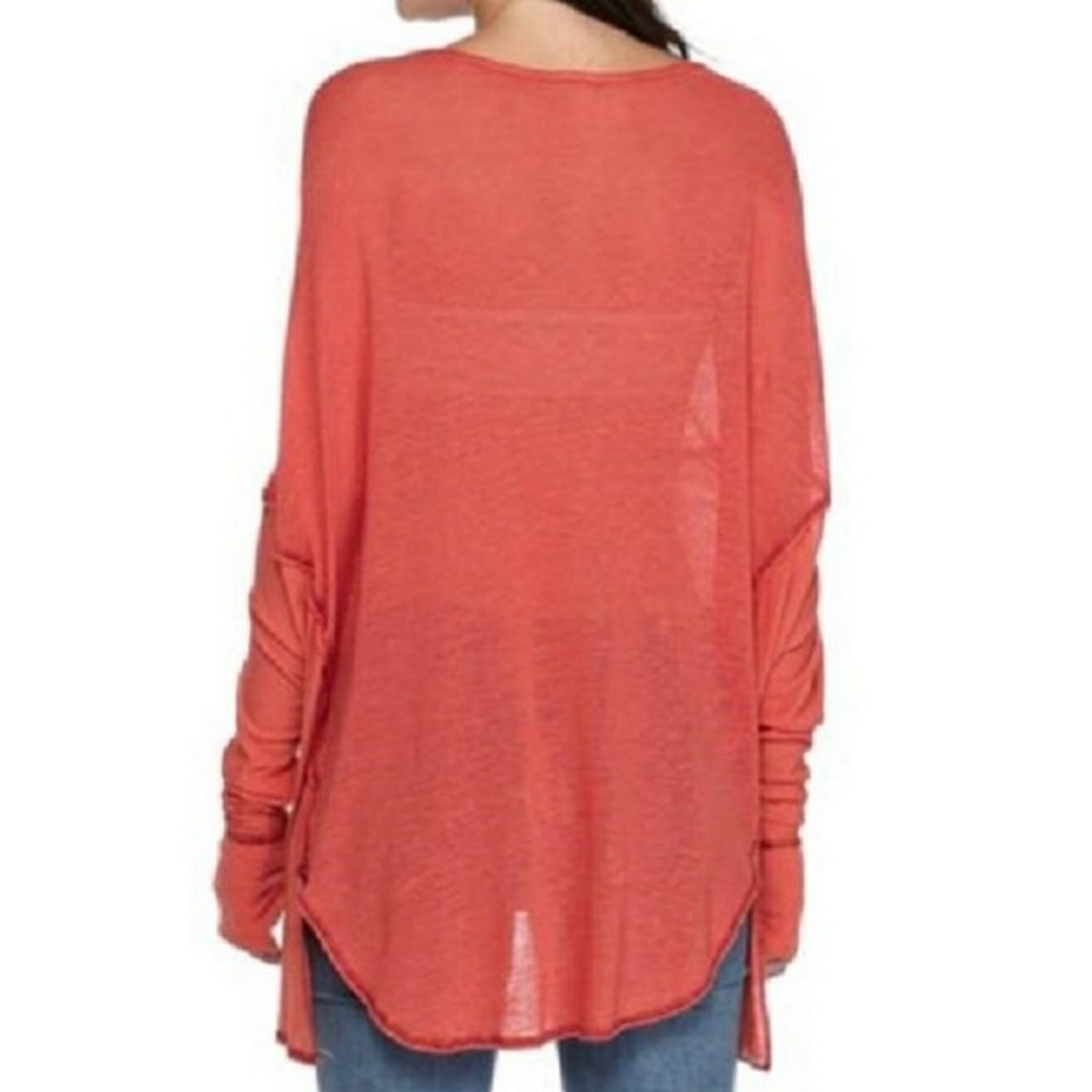 Free People Washed Red Never Give Up Tee - Picture 2 of 4